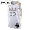 Dres Chicago Bulls Prilagođeni Nike 2024-25 City Edition Bijela Swingman - Dječji